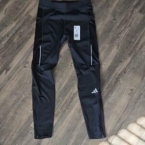 adidas Aeroready Men's Running tights with pockets Medium never worn black